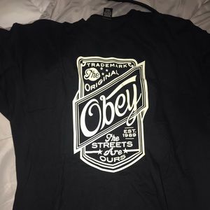 Obey glow in the dark tee